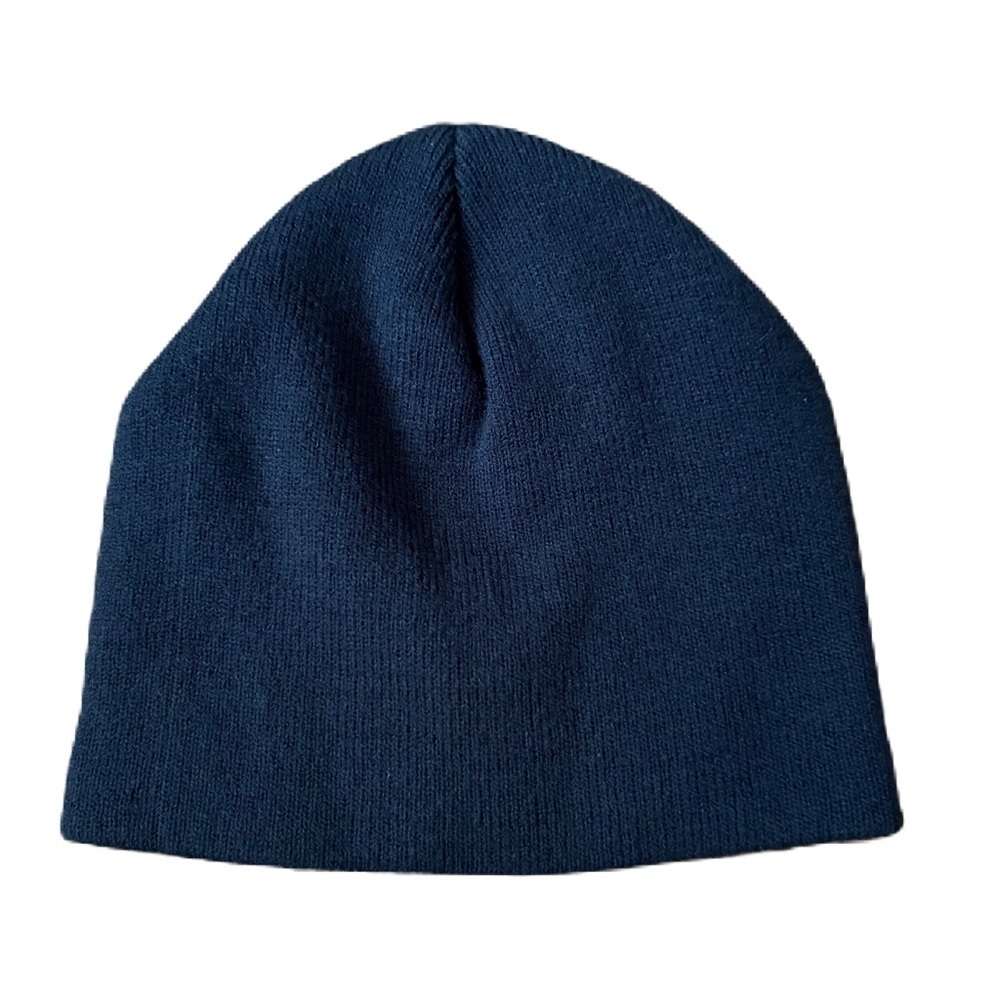 Wonder Nation Navy Blue Knit Beanie Hat Kids Winter Warm